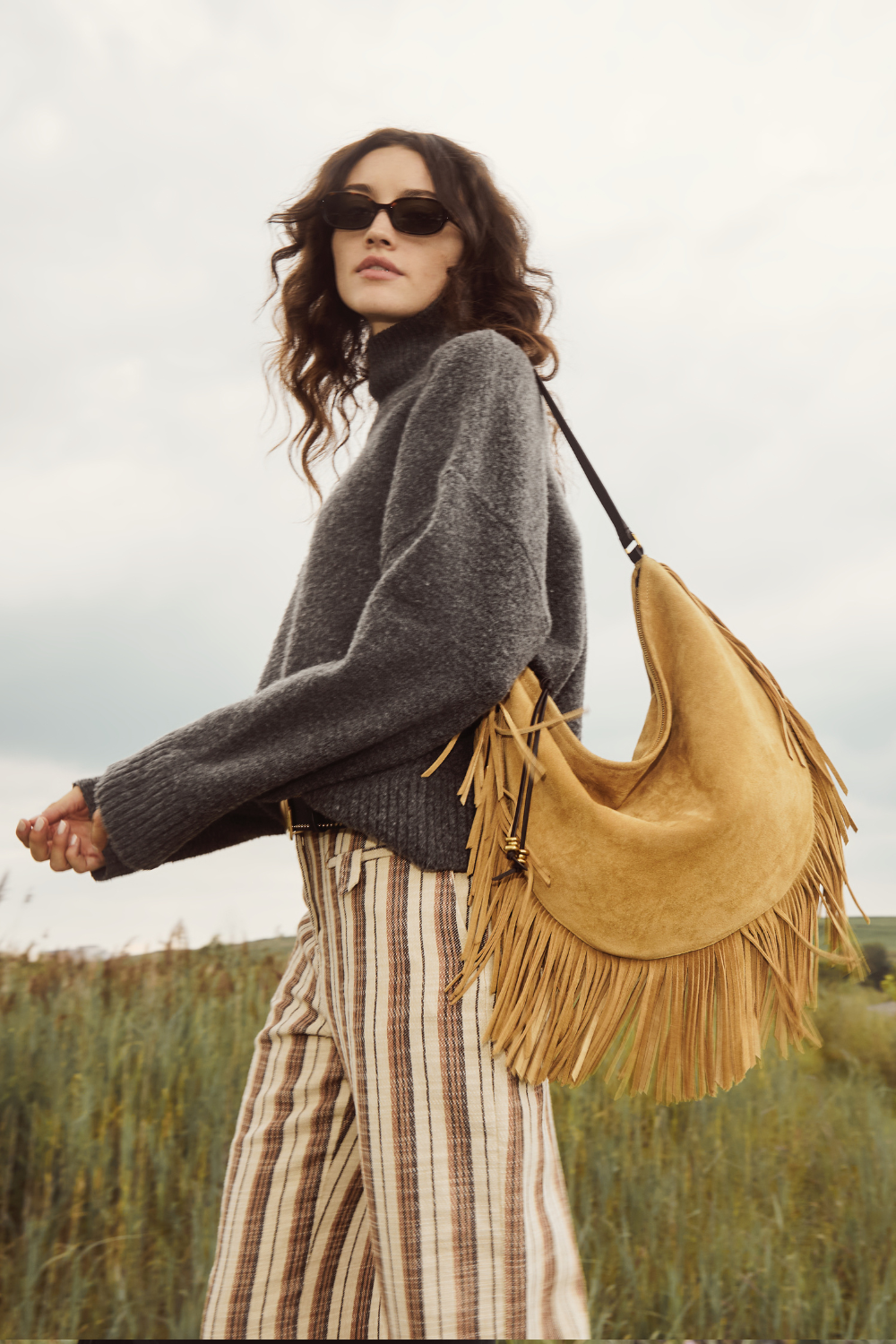 Rebecca Minkoff Billie Hobo With Fringe