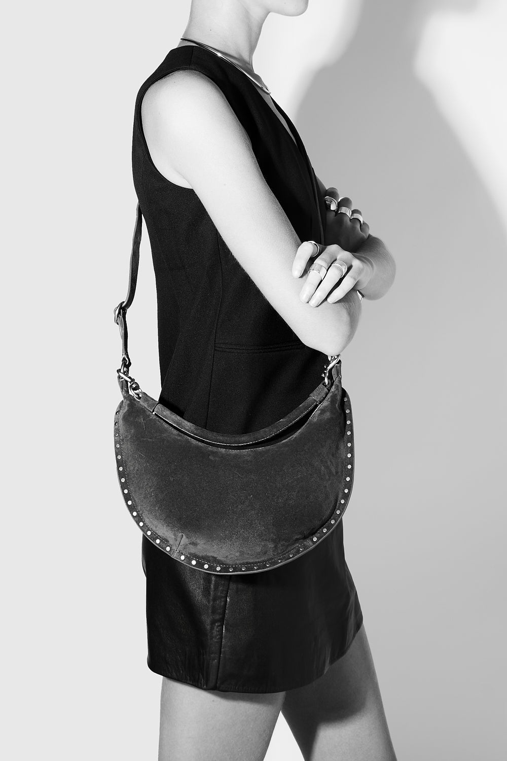 Rebecca Minkoff Darren Small Crescent Crossbody