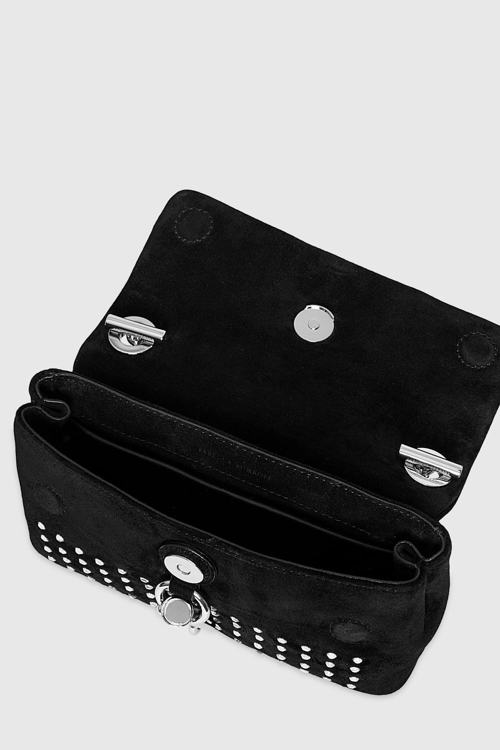 Rebecca Minkoff Edie Date Night Crossbody - Black with Crystal Studs - Rebecca Minkoff