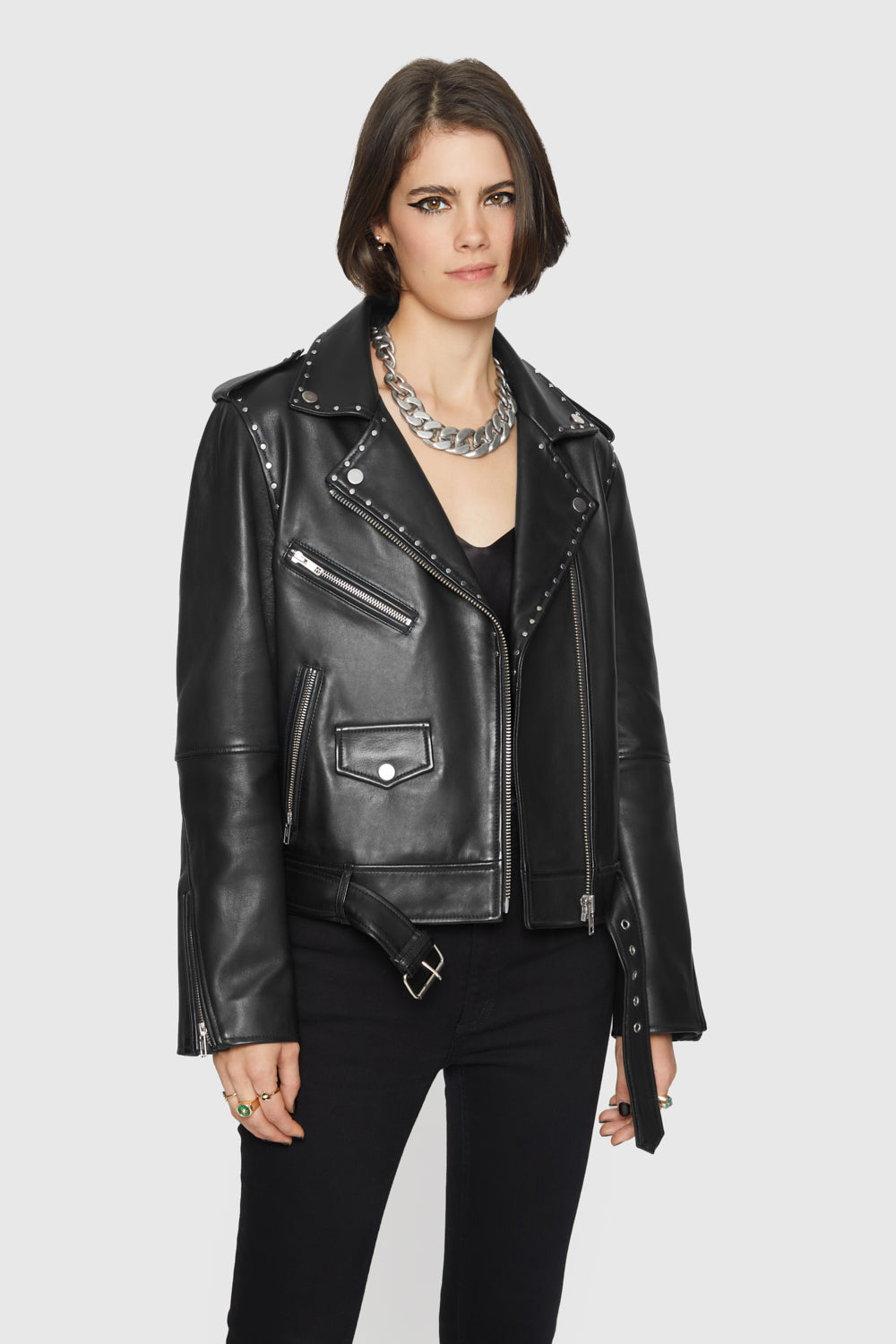Rebecca Minkoff Jett Moto with Studs