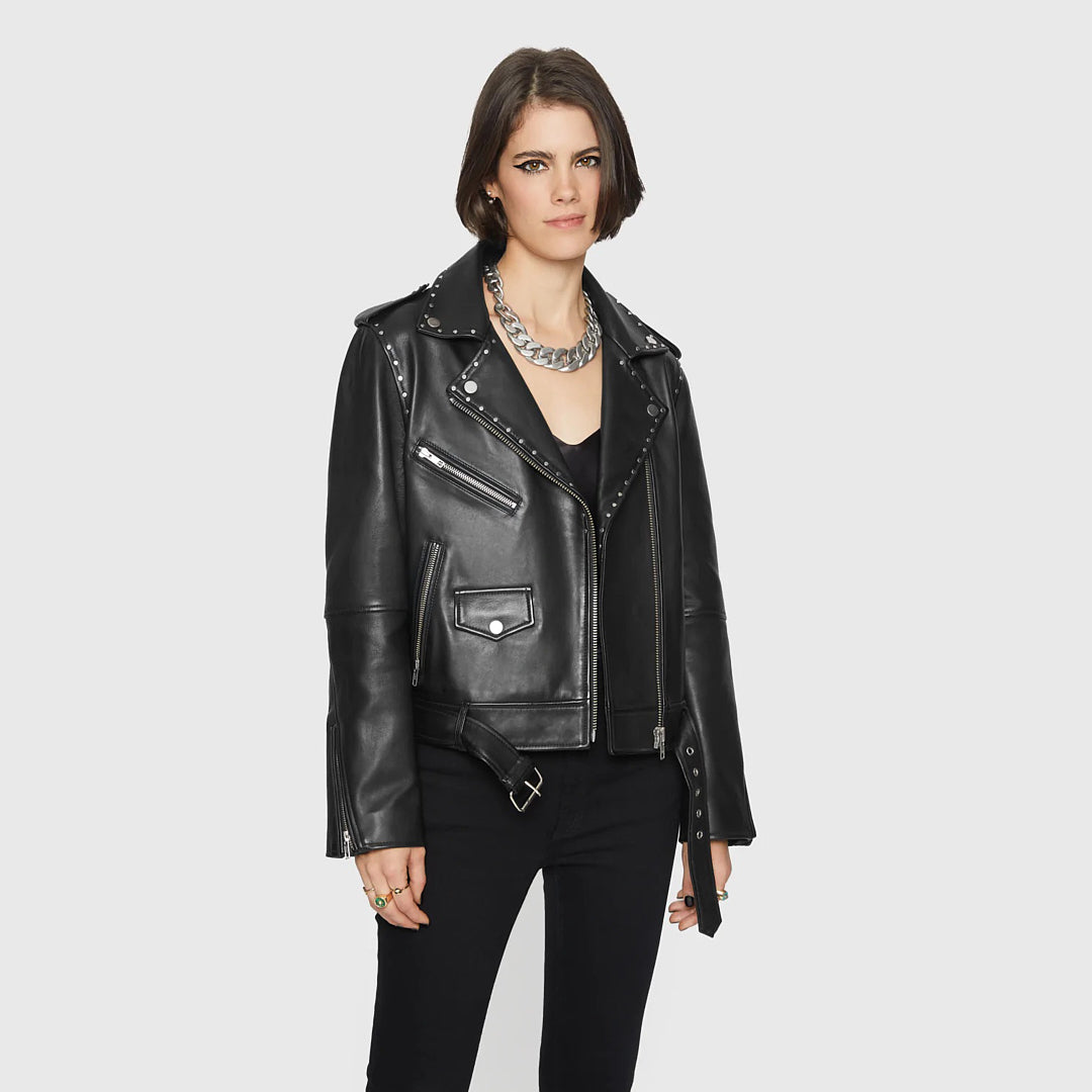 Rebecca Minkoff Jett Moto with Studs