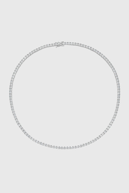 Rebecca Minkoff 3MM Princess-Cut Tennis Necklace
