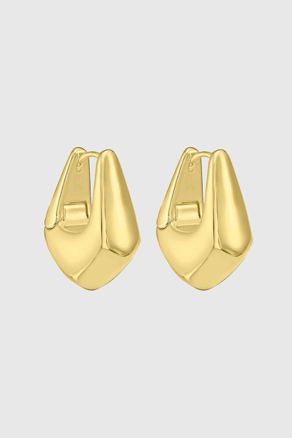 Rebecca Minkoff Bold Sculptural Hoop Earrings