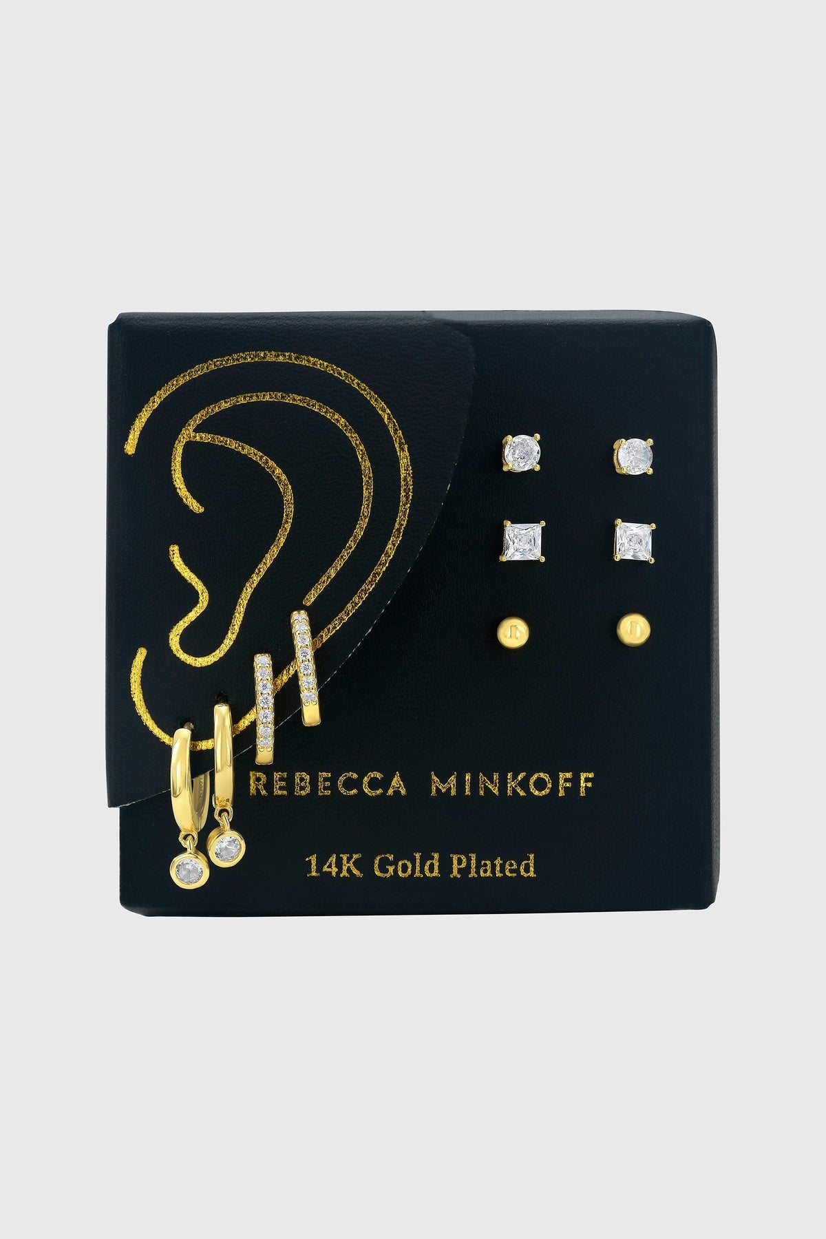 Rebecca Minkoff Essential Hoop and Stud Set