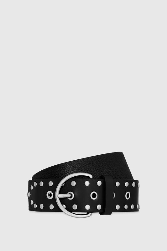 Rebecca Minkoff Studded Grommet Belt