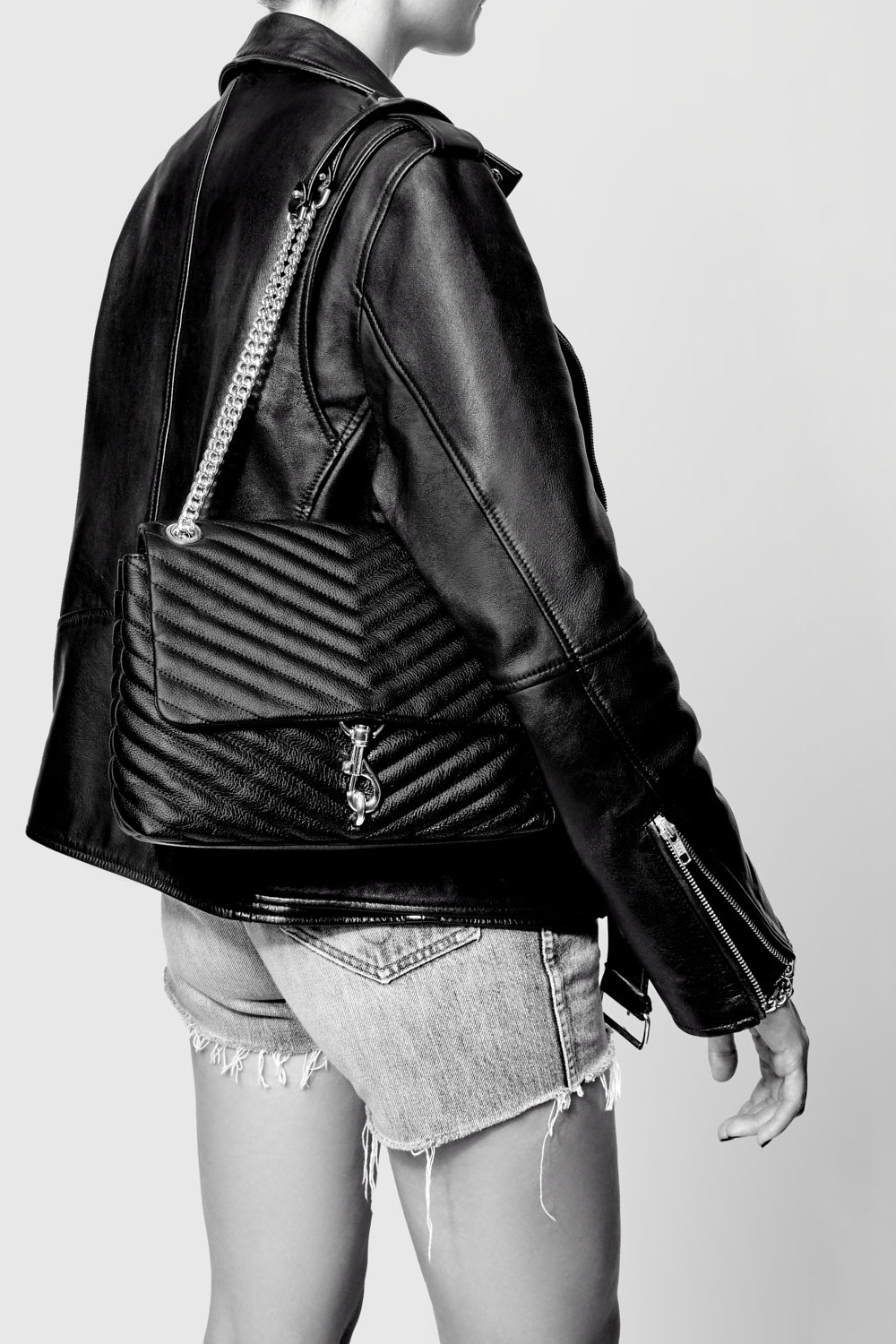 Rebecca Minkoff Edie Flap Shoulder With Celestial Studs