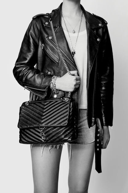 Rebecca Minkoff Edie Flap Shoulder With Celestial Studs