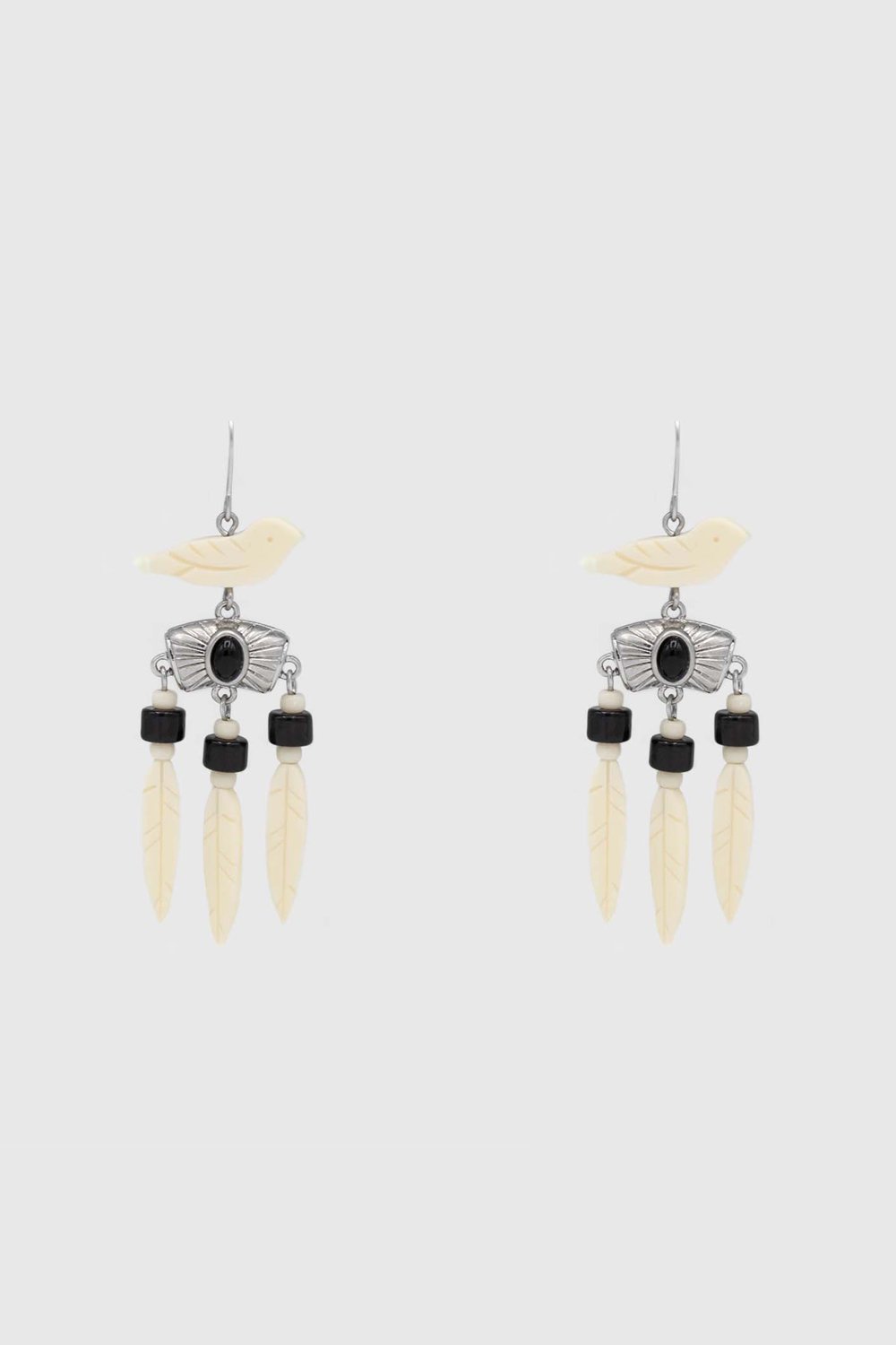 Rebecca Minkoff Western Bird Fringe Earring