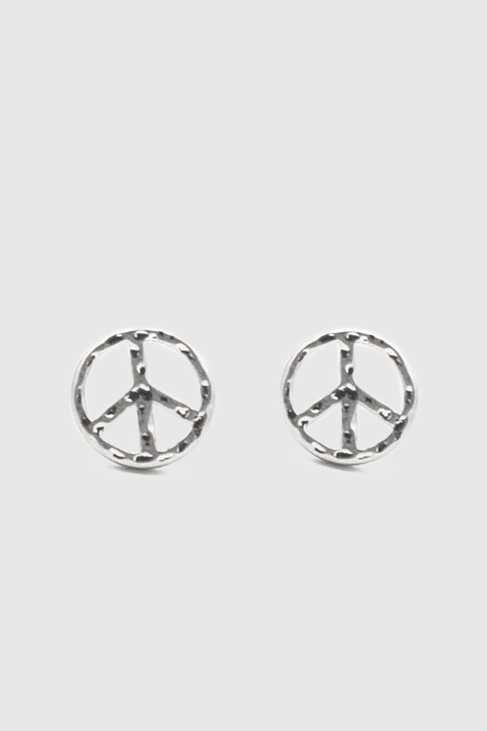 Rebecca Minkoff Peace Sign Stud