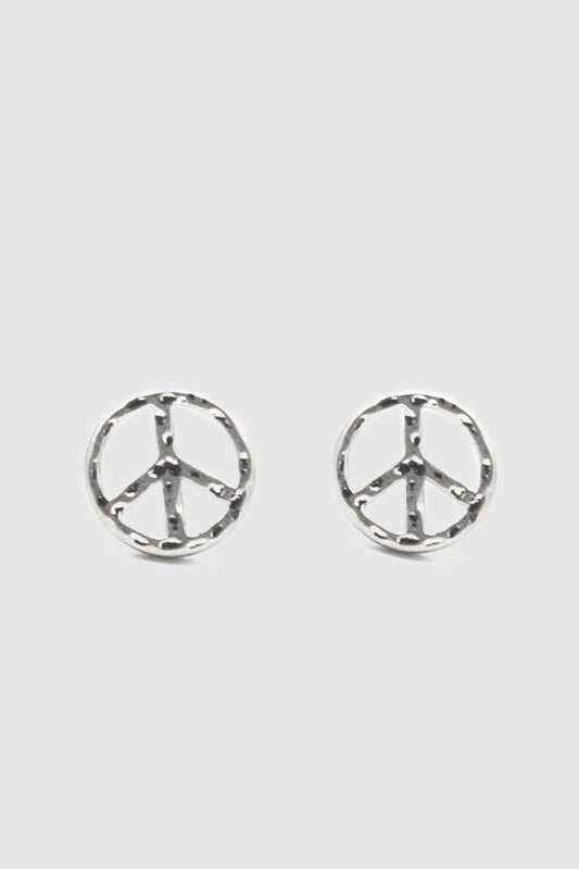 Rebecca Minkoff Peace Sign Stud