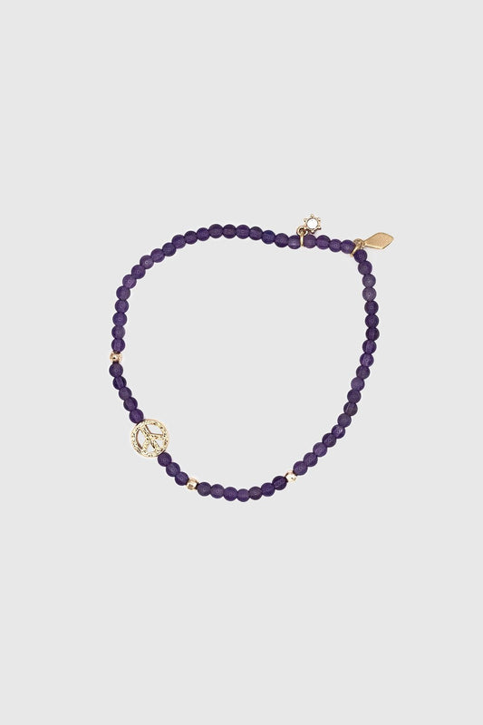 Rebecca Minkoff Peace Sign Semi Bracelet